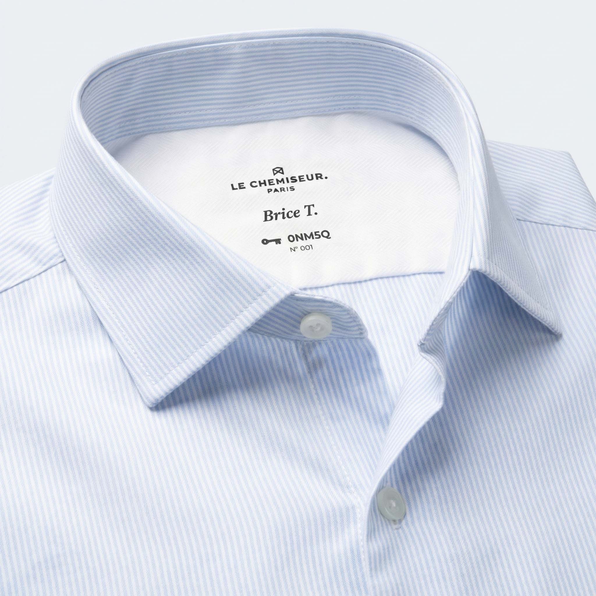 Twill Milleraies Bleu Céleste