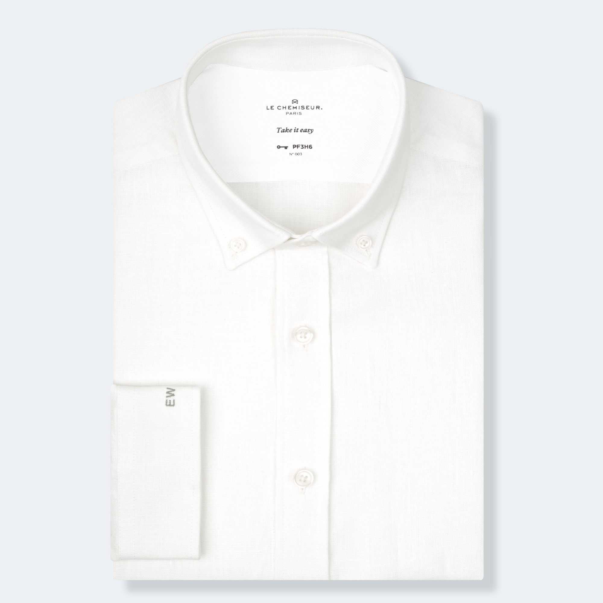 Pur Lin Normand Blanc Naturel